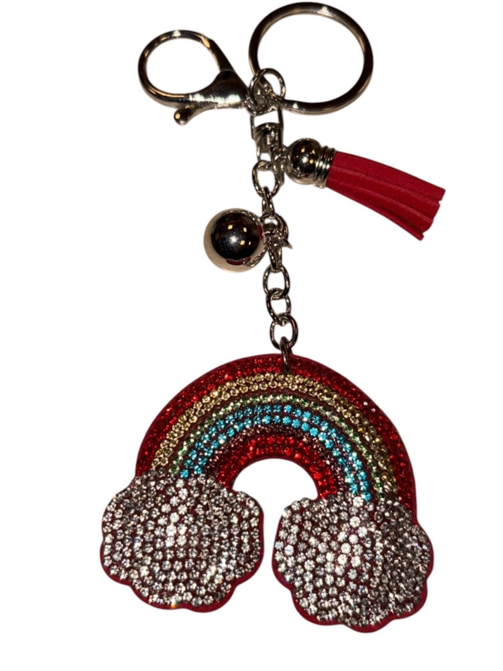 Rhinestone Keychains/Bag Charms - Pick One